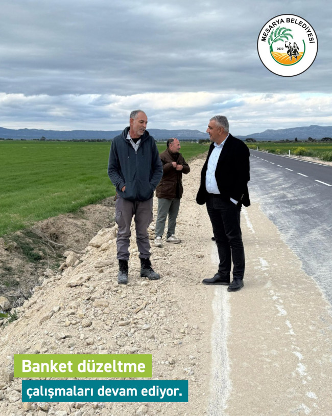 ULAŞIM ALTYAPISINI GÜÇLENDİRMEK İÇİN ÇALIŞMALARIMIZ DEVAM EDİYOR.