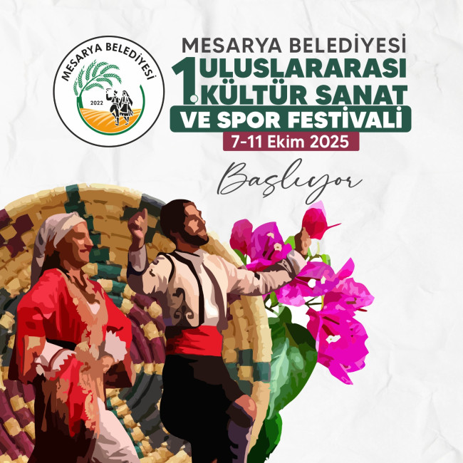1.ULUSLARARASI KÜLTÜR,SANAT VE SPOR FESTİVALİ BAŞLIYOR.
