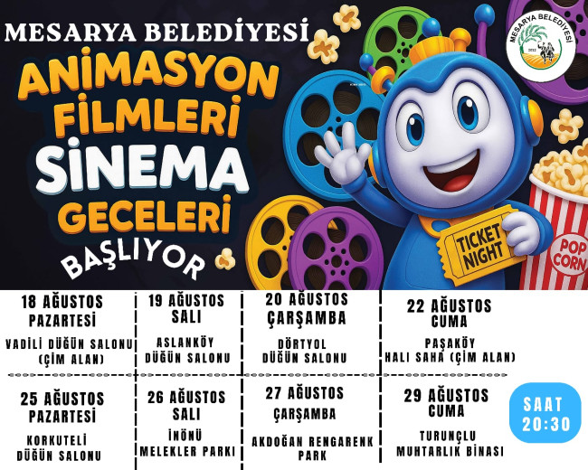 AÇIK HAVA SİNEMA GECESİ